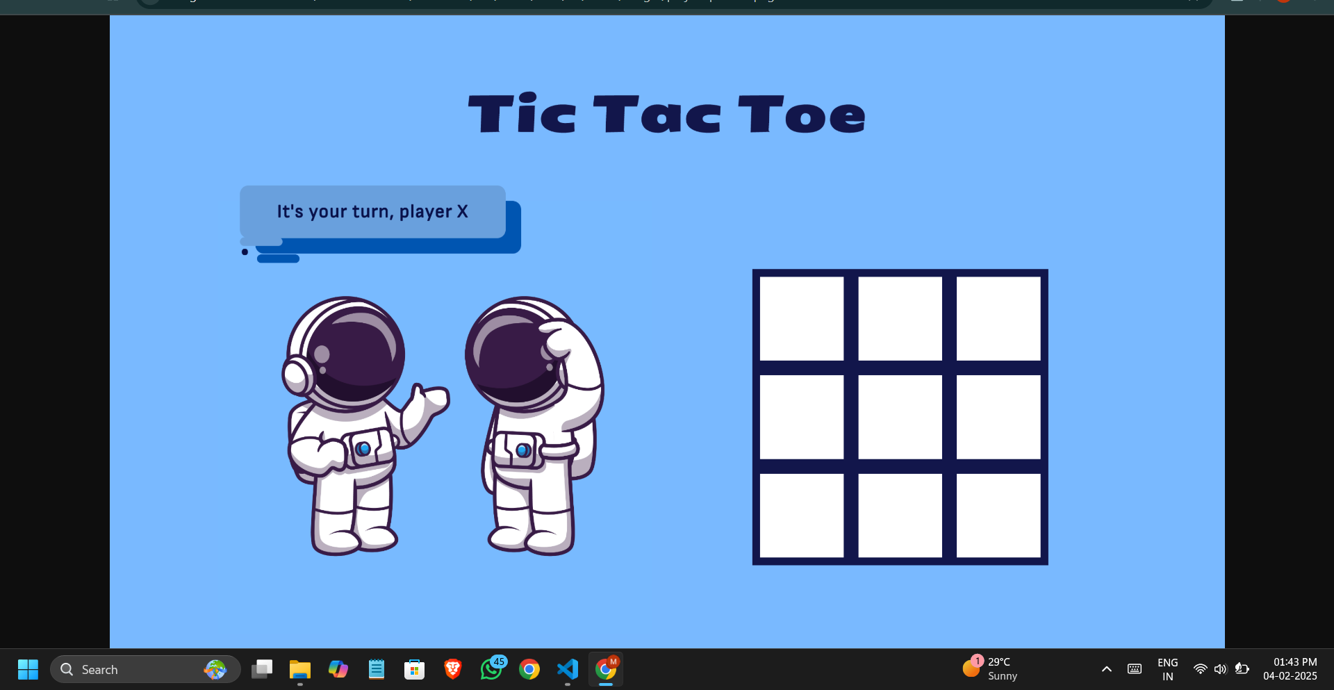 Tic Tac Toe Game