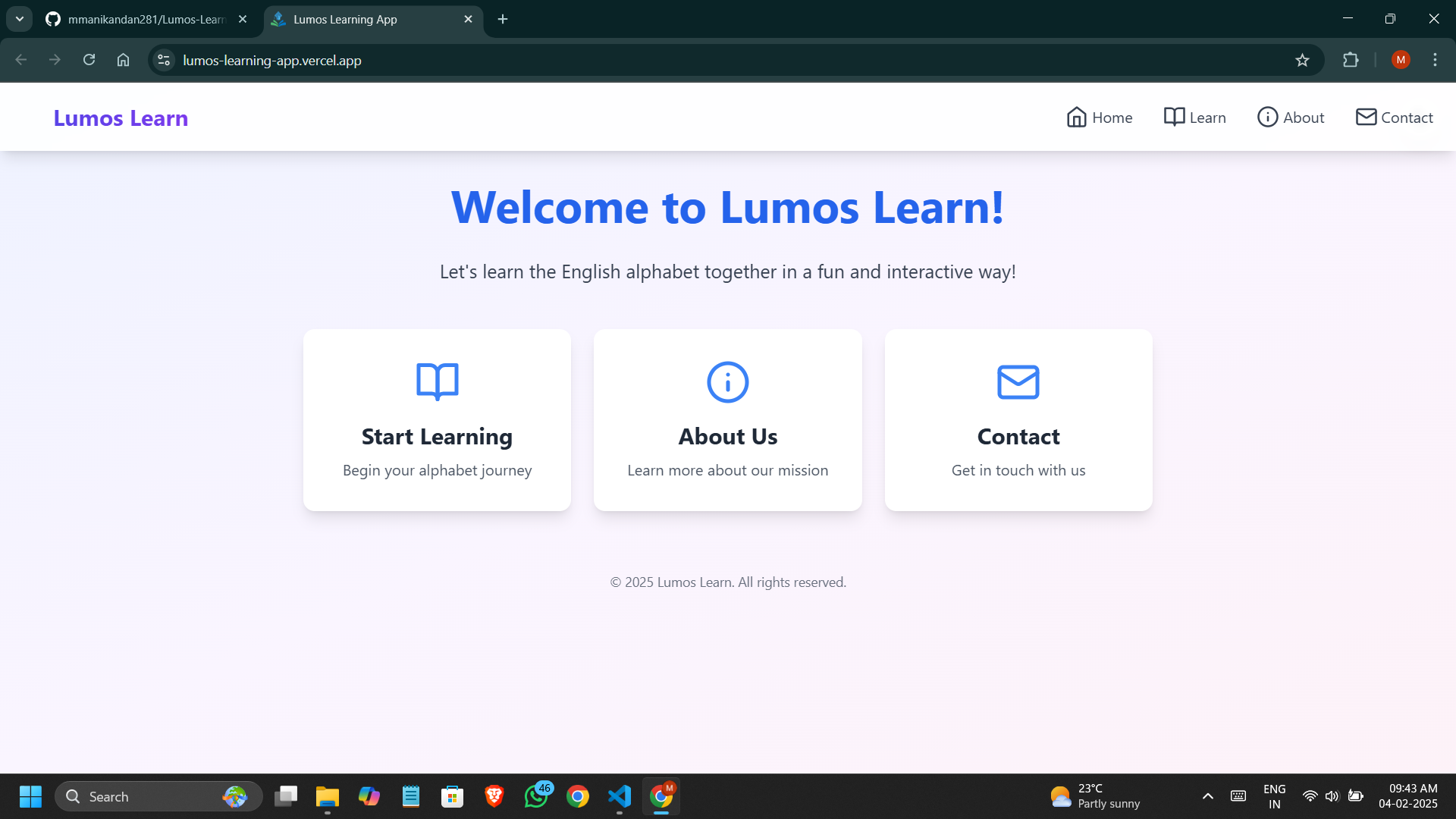 Lumos Learning App